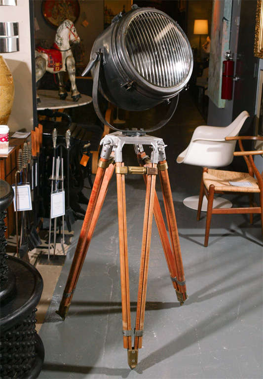 Nautical Searchlight on Tripod Stand